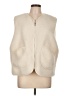 Divided by H&M 100% Polyester Ivory Vest Size L - photo 1