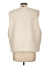 Divided by H&M 100% Polyester Ivory Vest Size L - photo 2