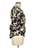 West Kei 100% Polyester Black 3/4 Sleeve Blouse Size L - photo 4