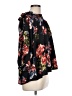 Blushing Heart Black 3/4 Sleeve Blouse Size L - photo 4