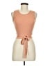 Zara Orange Sleeveless Top Size M - photo 1