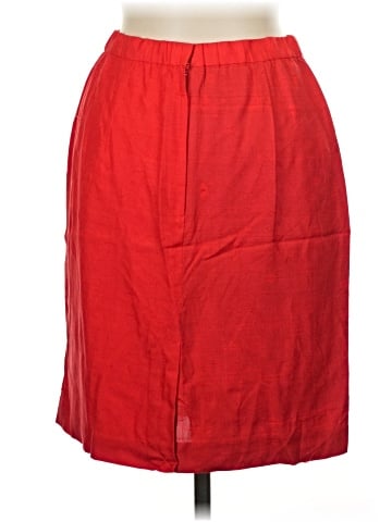 Donna Morgan Silk Skirt (view 2)