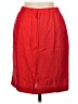 Donna Morgan 100% Silk Solid Red Silk Skirt Size 8 Petite - photo 2