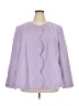 Talbots Purple Wool Cardigan Size 22 - photo 1