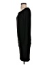 Moda International Solid Black Casual Dress Size S - photo 5