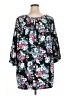 Chelsea Studio Black 3/4 Sleeve Blouse Size 2X - photo 2