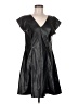 Gap 100% Polyester Solid Black Cocktail Dress Size 8 - photo 1