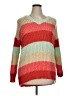 Torrid Color Block Orange Pullover Sweater Size 1X Plus (1) - photo 1