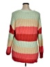 Torrid Color Block Orange Pullover Sweater Size 1X Plus (1) - photo 2