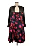 Torrid Print Black Casual Dress Size 4X Plus (4) - photo 2