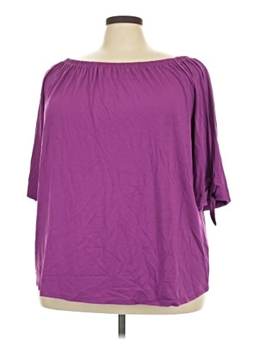 Jessica London 3/4 Sleeve Top (view 1)