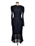 Mac Duggal 100% Polyester Stars Black Cocktail Dress Size 6 - photo 1