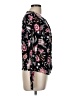 Ann Taylor LOFT 100% Cotton Floral Black Pullover Sweater Size M - photo 4
