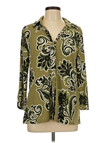 Carolyn Taylor 3/4 Sleeve Blouse (view 1)