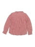 Petit Bateau Checkered-gingham Red Long Sleeve Button-Down Shirt Size 5 - photo 2