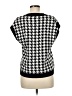 Talbots Outlet Houndstooth Black Sweater Vest Size M - photo 2