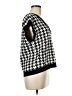 Talbots Outlet Houndstooth Black Sweater Vest Size M - photo 4