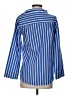 J.Crew 100% Cotton Stripes Blue Long Sleeve Blouse Size 00 - photo 2