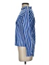 J.Crew 100% Cotton Stripes Blue Long Sleeve Blouse Size 00 - photo 5