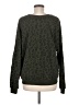 Z Supply Animal Print Green Pullover Sweater Size M - photo 2