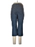 Coldwater Creek Chevron-herringbone Blue Jeans Size 12 (petite) - photo 2