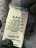 A.P.C. Marled Gray Pullover Sweater Size XS - photo 8