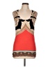 ETRO Graphic Red Orange Sleeveless Top Size EU (IT) 48 / US 12 - photo 1