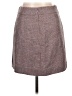 J.Crew 100% Wool Tweed Pink Burgundy Wool Skirt Size 10 - photo 2
