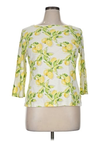 Talbots 3/4 Sleeve Blouse (view 1)
