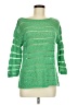 Eight Eight Eight 100% Cotton Green Pullover Sweater Size M - photo 1