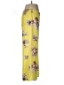 Feathers Floral Yellow Casual Pants Size 8 - photo 4
