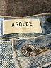 AGOLDE Blue Denim Shorts Size 27 waist - photo 3