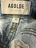 AGOLDE Blue Denim Shorts Size 27 waist - photo 4