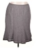 Le Suit 100% Polyester Chevron-herringbone Gray Formal Skirt Size 18 - photo 1