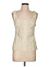 Bailey 44 100% Leather Ivory Sleeveless Top Size L - photo 1
