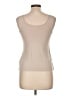 Bailey 44 100% Leather Ivory Sleeveless Top Size L - photo 2