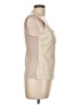 Bailey 44 100% Leather Ivory Sleeveless Top Size L - photo 4