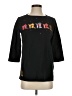 Quacker Factory Black 3/4 Sleeve Button-Down Shirt Size XS - photo 1