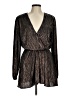 Ramy Brook 100% Polyester Metallic Black Cocktail Dress Size M - photo 1