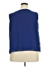 Dana Kay 100% Polyester Blue Sleeveless Blouse Size 20 - photo 2