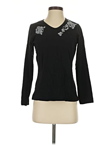 Denim & Co Long Sleeve Top (view 1)
