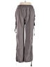 Happily Grey 100% Cotton Gray Cargo Pants Size S - photo 2