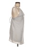 Ecru 100% Polyester Silver Tank Top Size M - photo 4