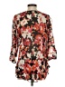 Simply. Chloe Dao 100% Polyester Red 3/4 Sleeve Blouse Size XS - photo 2