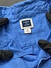 Janie and Jack Solid Blue Long Sleeve Button-Down Shirt Size 7 - photo 3