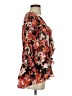 Simply. Chloe Dao 100% Polyester Red 3/4 Sleeve Blouse Size XS - photo 4