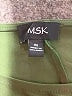 MSK Solid Green Casual Dress Size M - photo 7