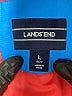 Lands' End 100% Polyester Color Block Blue Snow Jacket Size 6X - 7 - photo 3