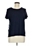 Gap 100% Cotton Blue Short Sleeve Top Size M (tall) - photo 1