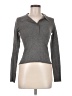 SNDYS. Gray Long Sleeve Polo Size M - photo 1